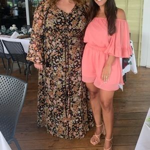 Gorgeous floral dress work once